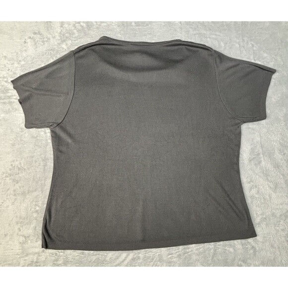 4 For $20 United States Sweaters Size 2X Gray Short Sleeve V-Neck Sweater - Picture 2 of 7